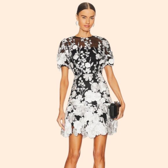 Milly Yasmin Floral Mini Dress - Picture 1 of 6